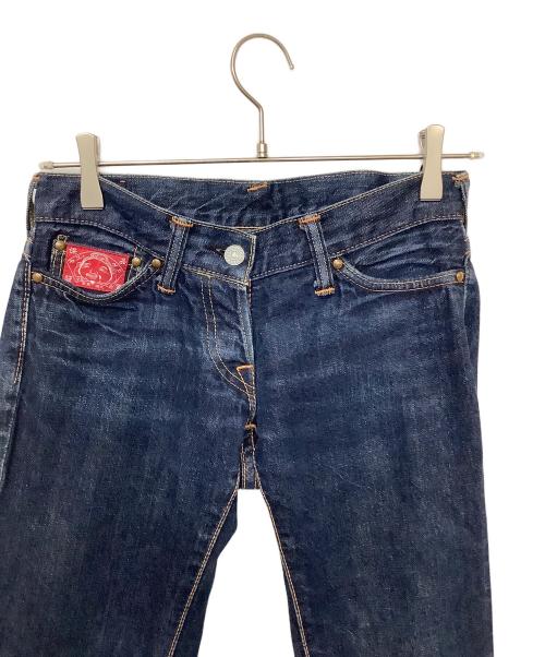 EVISU（エヴィス）EVISU (エヴィス) デニムパンツ インディゴ サイズ:26×32の古着・服飾アイテム