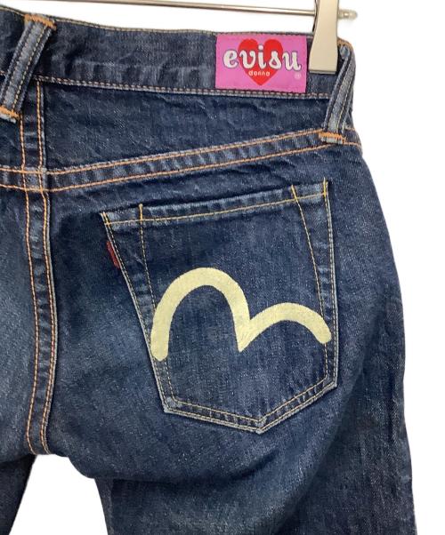 EVISU（エヴィス）EVISU (エヴィス) デニムパンツ インディゴ サイズ:26×32の古着・服飾アイテム