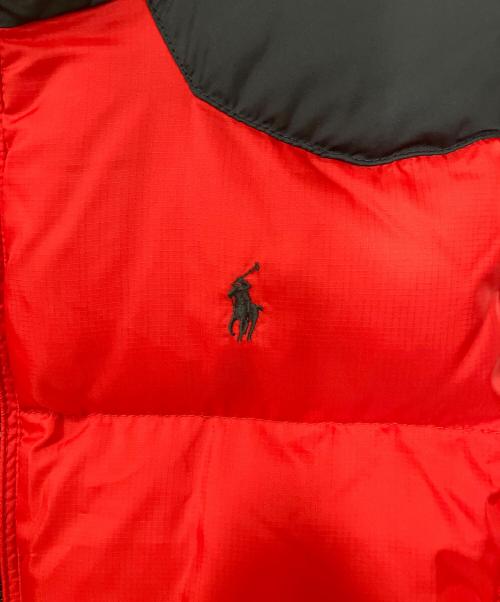 POLO RALPH LAUREN（ポロ・ラルフローレン）POLO RALPH LAUREN (ポロ・ラルフローレン) ダウンベスト レッド サイズ:Lの古着・服飾アイテム