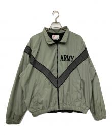 US ARMY（ユーエスアーミー）の古着「ジップジャケット」｜グレー