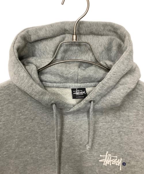 stussy（ステューシー）stussy (ステューシー) パーカー グレー サイズ:Mの古着・服飾アイテム