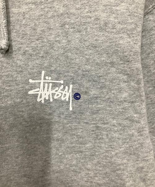 stussy（ステューシー）stussy (ステューシー) パーカー グレー サイズ:Mの古着・服飾アイテム