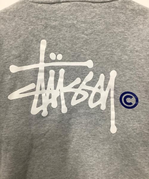 stussy（ステューシー）stussy (ステューシー) パーカー グレー サイズ:Mの古着・服飾アイテム