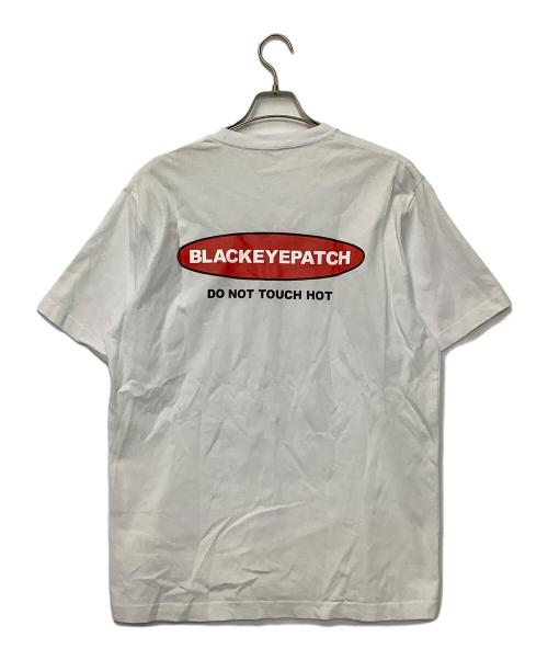 THE BLACK EYE PATCH（ブラックアイパッチ）THE BLACK EYE PATCH (ブラックアイパッチ) 半袖カットソー ホワイト サイズ:Lの古着・服飾アイテム