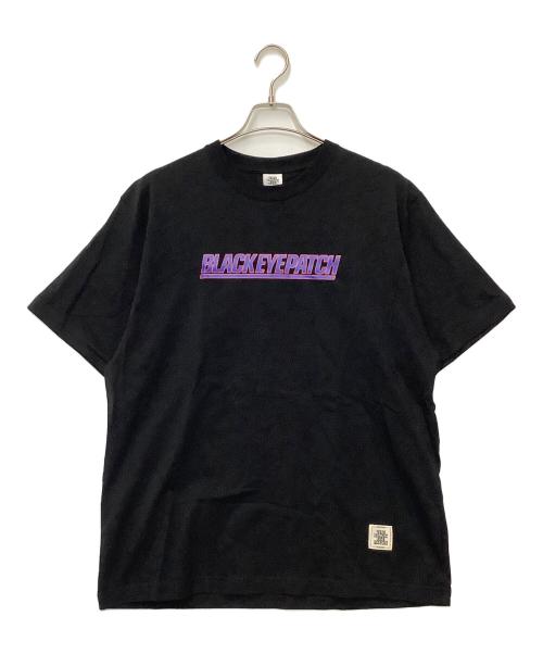 THE BLACK EYE PATCH（ブラックアイパッチ）THE BLACK EYE PATCH (ブラックアイパッチ) 半袖カットソー ブラック サイズ:Lの古着・服飾アイテム