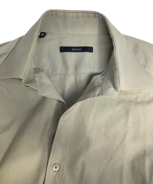 GUCCI（グッチ）GUCCI (グッチ) 長袖シャツ ブラック サイズ:42の古着・服飾アイテム