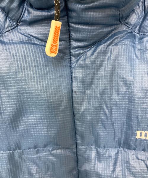 mont-bell（モンベル）mont-bell (モンベル) ダウンジャケット ブルー サイズ:Mの古着・服飾アイテム