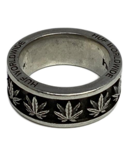 HUF（ハフ）HUF (ハフ) PLANTLIFE RING シルバーカラー サイズ:20号の古着・服飾アイテム