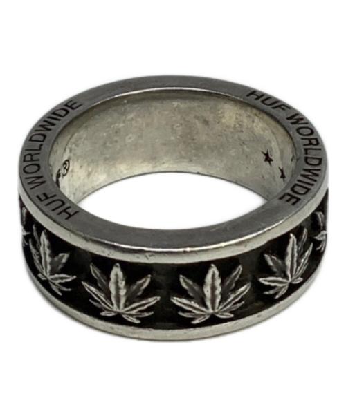 HUF（ハフ）HUF (ハフ) PLANTLIFE RING シルバーカラー サイズ:20号の古着・服飾アイテム