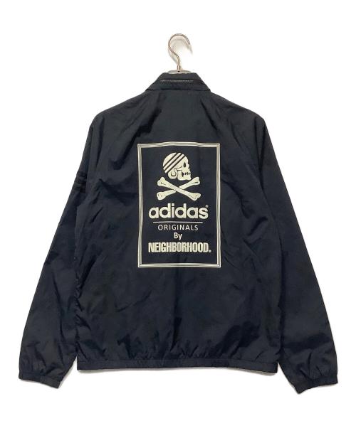 adidas Originals（アディダスオリジナル）adidas originals (アディダスオリジナル) NEIGHBORHOOD (ネイバーフッド) ナイロンジャケット ネイビー サイズ:Lの古着・服飾アイテム