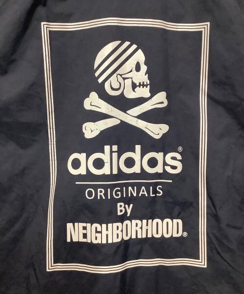 adidas Originals（アディダスオリジナル）adidas originals (アディダスオリジナル) NEIGHBORHOOD (ネイバーフッド) ナイロンジャケット ネイビー サイズ:Lの古着・服飾アイテム