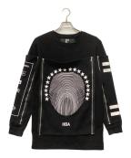 Hood By Airフッドバイエアー）の古着「スウェット」｜ブラック