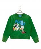 GUCCI×DISNEYグッチ×ディズニー）の古着「Donald Duck Sweatshirt」｜グリーン