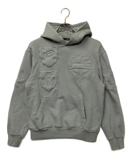 LOUIS VUITTON（ルイ ヴィトン）LOUIS VUITTON (ルイ ヴィトン) プルオーバースウェットパーカー グレー サイズ:XXSの古着・服飾アイテム
