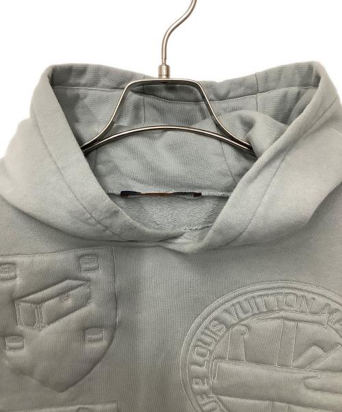 LOUIS VUITTON（ルイ ヴィトン）LOUIS VUITTON (ルイ ヴィトン) プルオーバースウェットパーカー グレー サイズ:XXSの古着・服飾アイテム