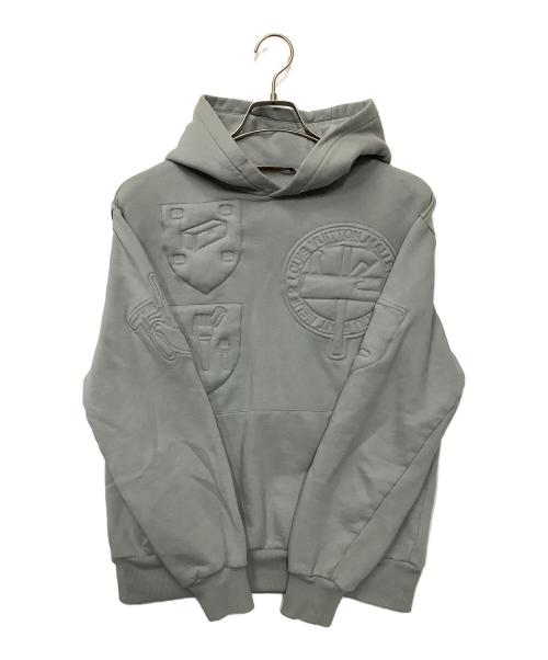 LOUIS VUITTON（ルイ ヴィトン）LOUIS VUITTON (ルイ ヴィトン) プルオーバースウェットパーカー グレー サイズ:XXSの古着・服飾アイテム