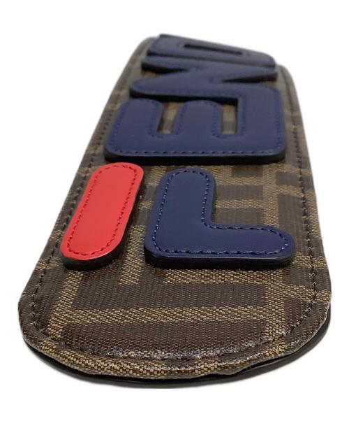 FENDI（フェンディ）FENDI (フェンディ) FILA (フィラ) ストラップスルー ブラウンの古着・服飾アイテム