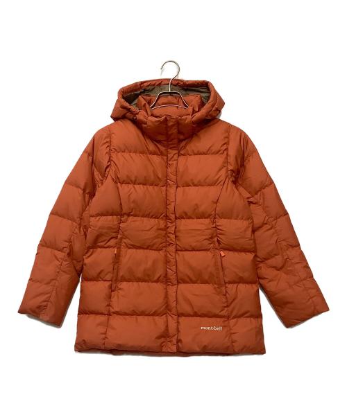 mont-bell（モンベル）mont-bell (モンベル) トラベルダウンパーカ オレンジ サイズ:Sの古着・服飾アイテム