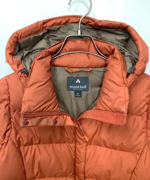mont-bell（モンベル）mont-bell (モンベル) トラベルダウンパーカ オレンジ サイズ:Sの古着・服飾アイテム