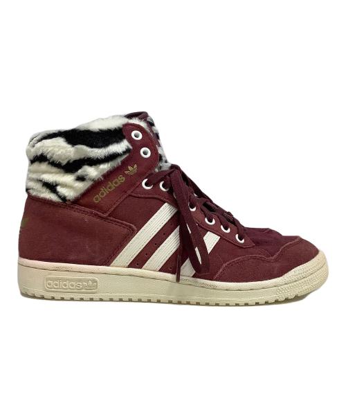 adidas Originals（アディダスオリジナル）adidas originals (アディダスオリジナル) ハイカットスニーカー レッド サイズ:24.5cmの古着・服飾アイテム