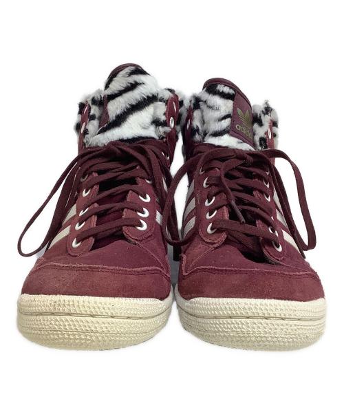 adidas Originals（アディダスオリジナル）adidas originals (アディダスオリジナル) ハイカットスニーカー レッド サイズ:24.5cmの古着・服飾アイテム