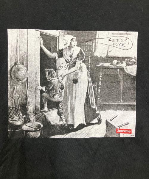SUPREME（シュプリーム）SUPREME (シュプリーム) 半袖カットソー ブラック サイズ:Mの古着・服飾アイテム