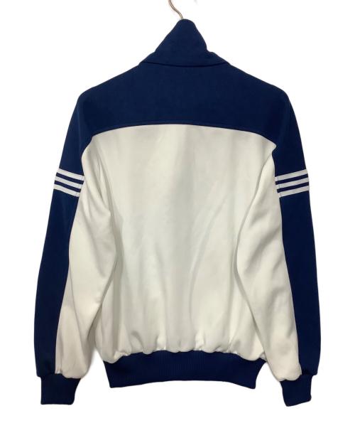 adidas（アディダス）adidas (アディダス) トラックジャケット ホワイト×ネイビー サイズ:サイズ5の古着・服飾アイテム