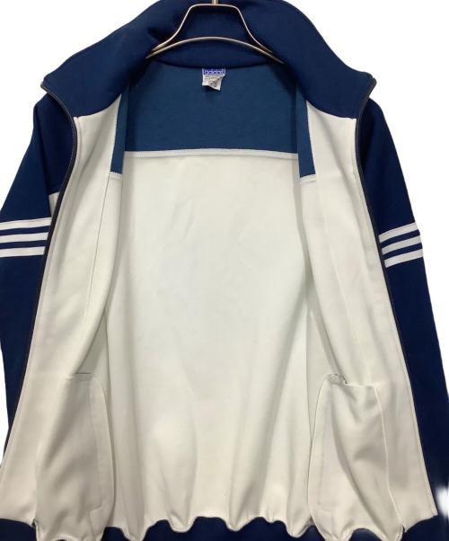 adidas（アディダス）adidas (アディダス) トラックジャケット ホワイト×ネイビー サイズ:サイズ5の古着・服飾アイテム