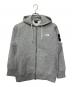 THE NORTH FACE（ザ ノース フェイス）の古着「ジップパーカー」｜グレー