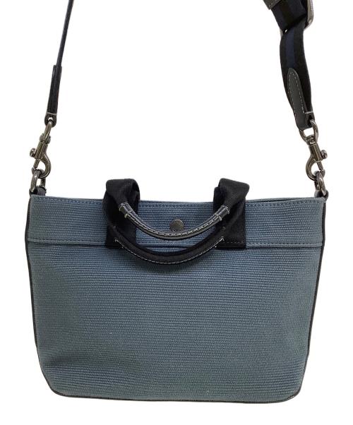 COACH（コーチ）COACH (コーチ) 2WAYショルダーバッグ ネイビーの古着・服飾アイテム