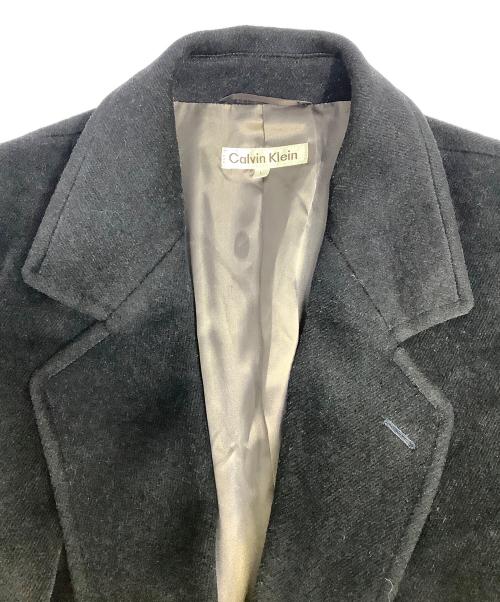 Calvin Klein（カルバンクライン）Calvin Klein (カルバンクライン) コーデュロイコート ネイビー サイズ:Lの古着・服飾アイテム