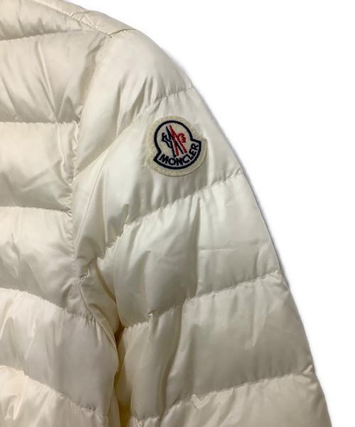 MONCLER（モンクレール）MONCLER (モンクレール) ダウンジャケット アイボリー サイズ:1の古着・服飾アイテム