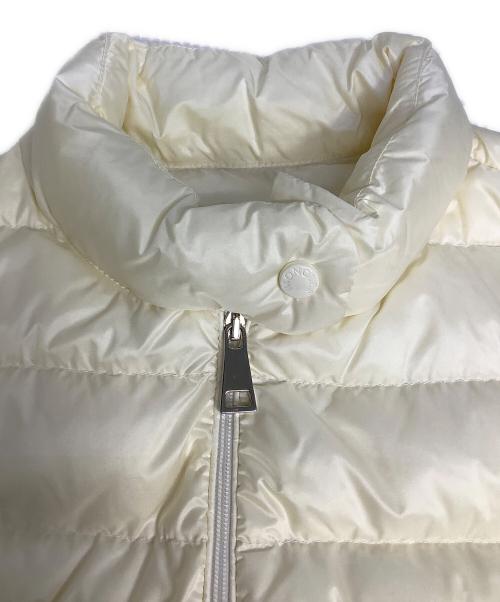 MONCLER（モンクレール）MONCLER (モンクレール) ダウンジャケット アイボリー サイズ:1の古着・服飾アイテム