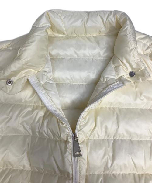 MONCLER（モンクレール）MONCLER (モンクレール) ダウンジャケット アイボリー サイズ:1の古着・服飾アイテム