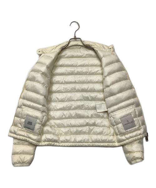 MONCLER（モンクレール）MONCLER (モンクレール) ダウンジャケット アイボリー サイズ:1の古着・服飾アイテム