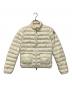 MONCLER（モンクレール）の古着「ダウンジャケット」｜アイボリー