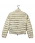 中古・古着 MONCLER (モンクレール) ダウンジャケット アイボリー サイズ:1：60000円