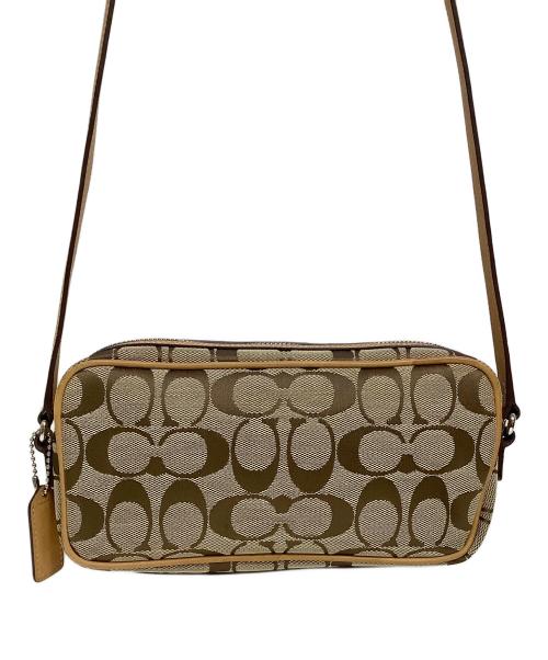 COACH（コーチ）COACH (コーチ) ショルダーバッグ ベージュの古着・服飾アイテム