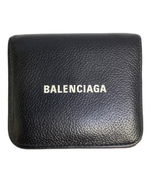 BALENCIAGA（バレンシアガ）BALENCIAGA (バレンシアガ) 2つ折り財布 ブラックの古着・服飾アイテム
