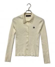 FRED PERRY（フレッドペリー）の古着「別注リブニットポロシャツ」｜アイボリー