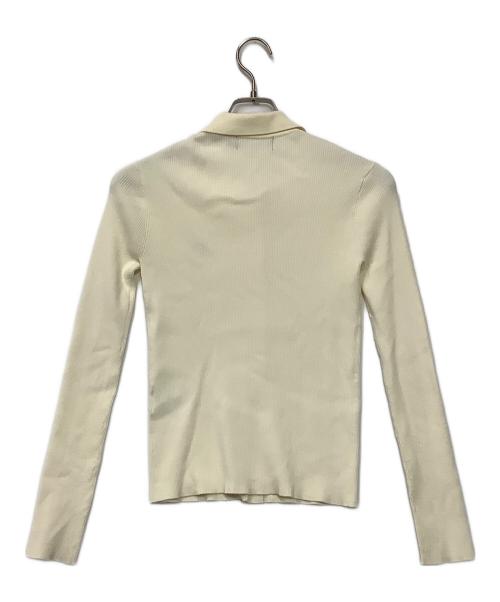 FRED PERRY（フレッドペリー）FRED PERRY (フレッドペリー) 別注リブニットポロシャツ アイボリー サイズ:36の古着・服飾アイテム