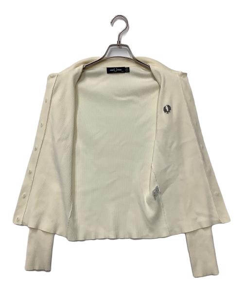 FRED PERRY（フレッドペリー）FRED PERRY (フレッドペリー) 別注リブニットポロシャツ アイボリー サイズ:36の古着・服飾アイテム