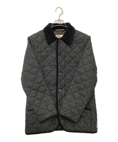 Traditional Weatherwear（トラディショナルウェザーウェア）Traditional Weatherwear (トラディショナルウェザーウェア) キルティングジャケット グレー サイズ:40の古着・服飾アイテム