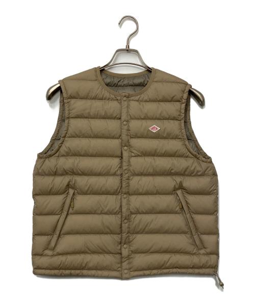 DANTON（ダントン）DANTON (ダントン) ダウンベスト ベージュ サイズ:Mの古着・服飾アイテム