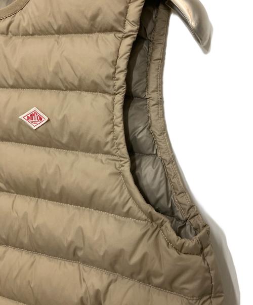 DANTON（ダントン）DANTON (ダントン) ダウンベスト ベージュ サイズ:Mの古着・服飾アイテム