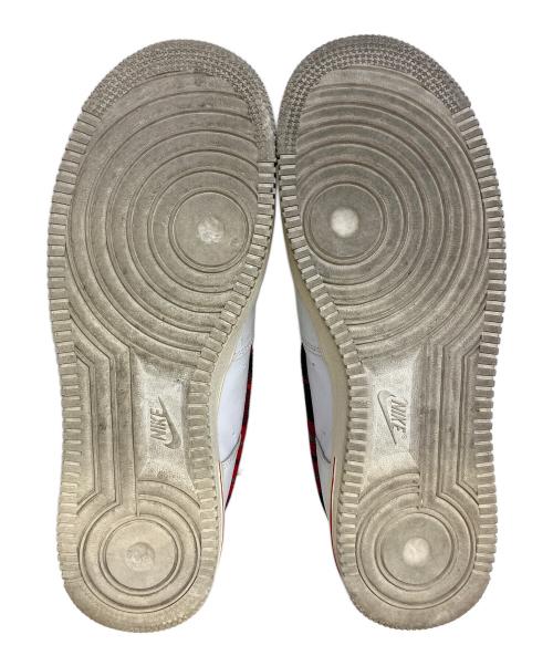NIKE（ナイキ）NIKE (ナイキ) スニーカー ホワイト×レッド サイズ:28の古着・服飾アイテム