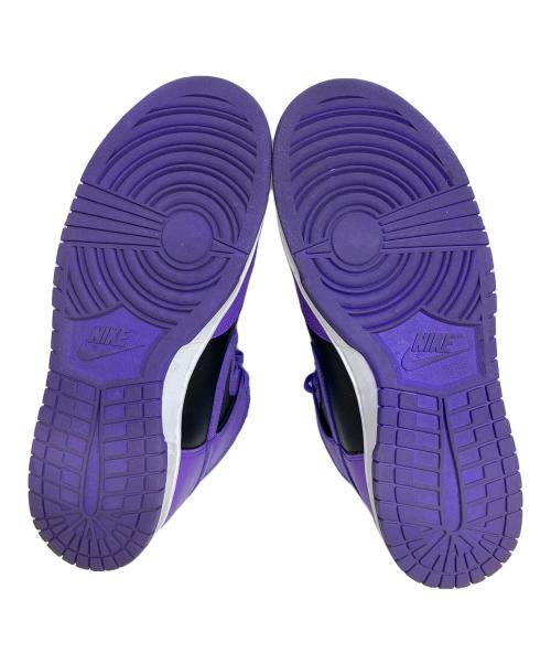 NIKE（ナイキ）NIKE (ナイキ) ハイカットスニーカー ブラック×パープル サイズ:28の古着・服飾アイテム