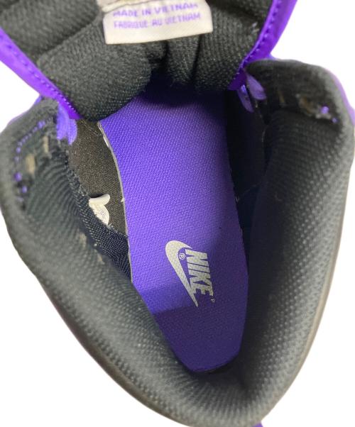 NIKE（ナイキ）NIKE (ナイキ) ハイカットスニーカー ブラック×パープル サイズ:28の古着・服飾アイテム