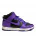 中古・古着 NIKE (ナイキ) ハイカットスニーカー ブラック×パープル サイズ:28：6000円