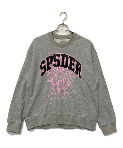 SP5DER（スパイダー）SP5DER (スパイダー) スウェット グレー サイズ:XLの古着・服飾アイテム